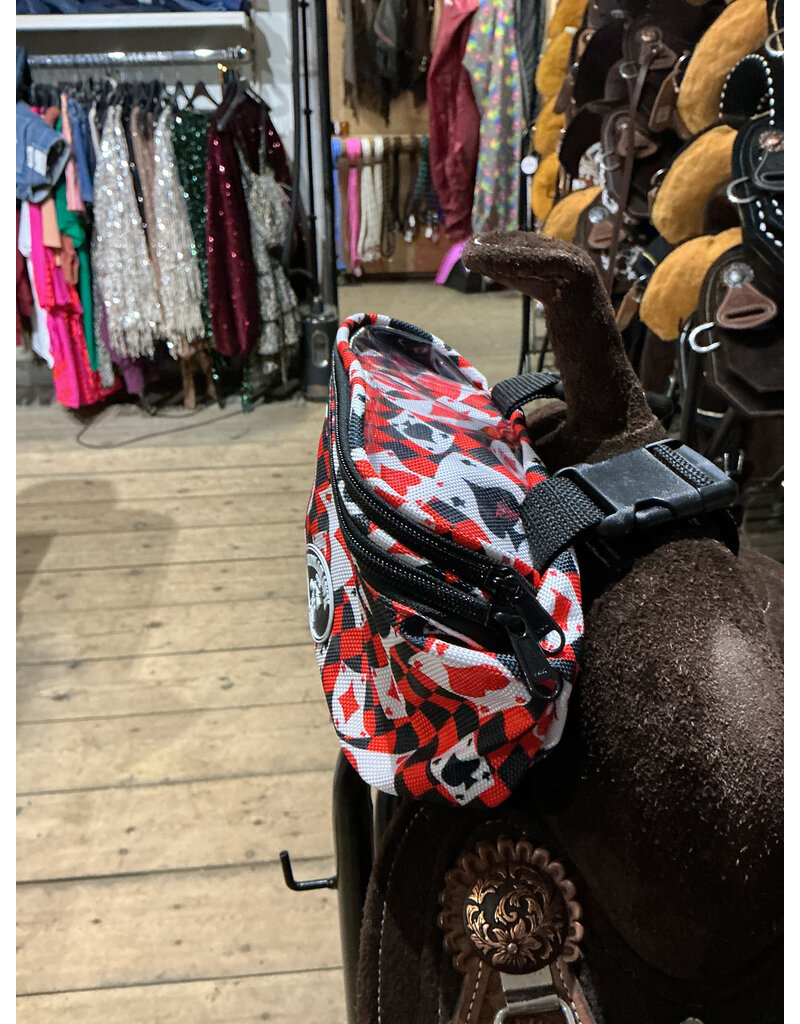 Tomahawk Zadeltasje Casino Red White