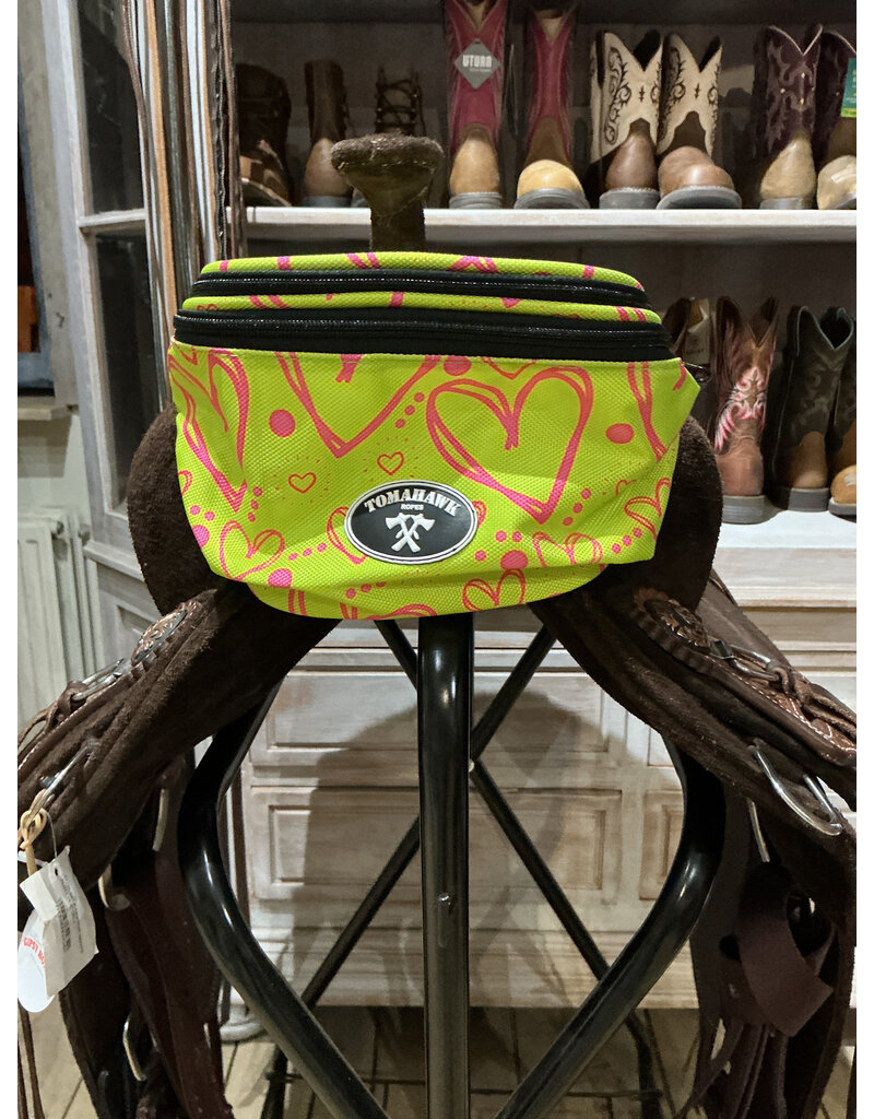 Tomahawk Zadeltasje Neon Yellow Touchscreen Tomahawk