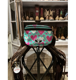 Tomahawk Zadeltasje Teal Harts  Touch Screen Tomahawk