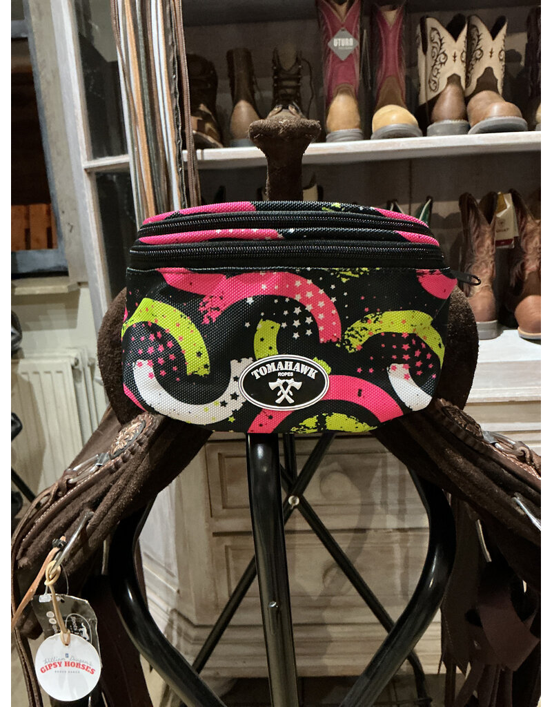 Tomahawk Zadeltasje Boogjes Zwart Touch Screen Tomahawk