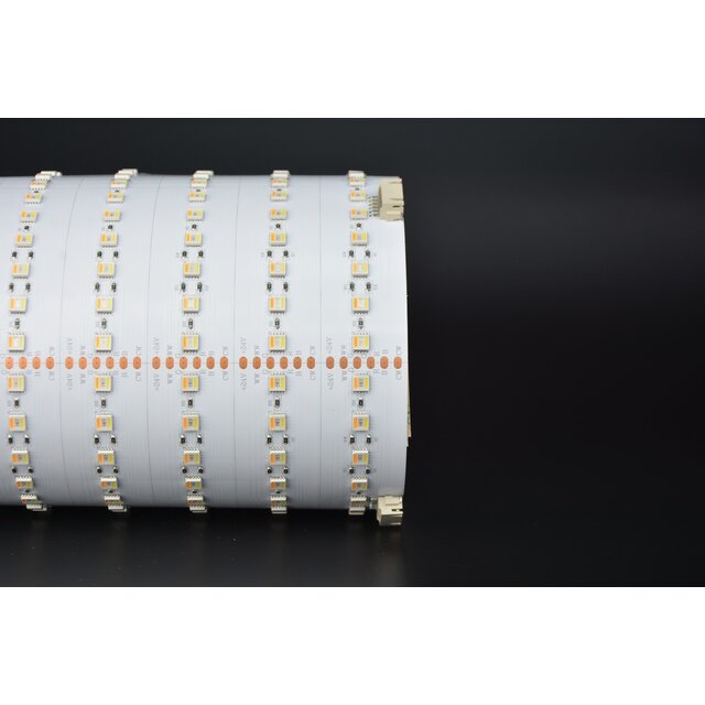 LED sheet flexibel -  RGBCCT - Dimbaar - 48W - 24 volt IP20 - 24,5 x 49cm - 640 LED - Koppelbaar LED Sheet