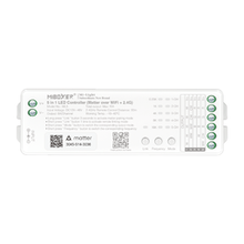 Matter over wifi LED controller 5 in 1 - voor Single Color/Dual White/RGB/RGBW/RGBWW/RGBCCT LED sheets 12-24-48v - ML5