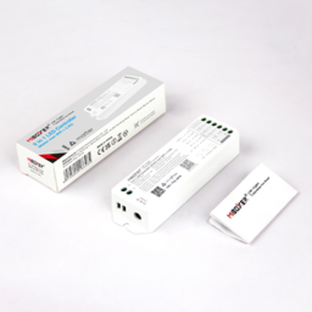 Matter over wifi LED controller 5 in 1 - voor Single Color/Dual White/RGB/RGBW/RGBWW/RGBCCT LED sheets12-24-48v - ML5