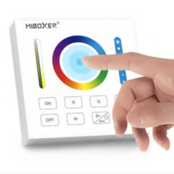 LED sheet wanddimmer draadloos RGB/RGBW/RGBWW/RGBCCT - Wit B0 Miboxer