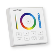 LED sheet wanddimmer draadloos RGB/RGBW/RGBWW/RGBCCT - Wit B0 Miboxer