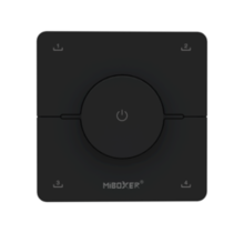 Dual white wanddimmer voor LED sheets - Draadloos - Miboxer K0-ZWART