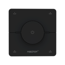 Dual white wanddimmer voor LED sheets - Draadloos - Miboxer K0-ZWART