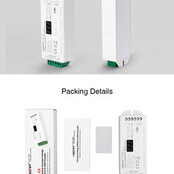 DMX Controller 512 4-Kanaal 12-24V MiBOXER D4-CX vcoor LED sheets