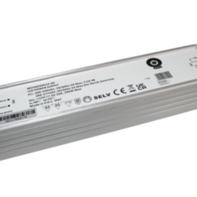 LED sheets driver 350 watt 24 volt 14,58 Ampère – IP67 waterdicht – MCHQ350V24-GE