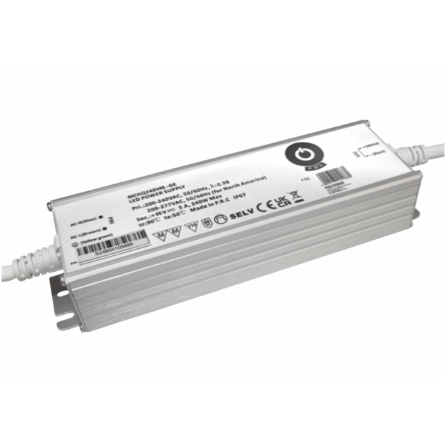 48 volt LED sheets driver240W 5 Ampère MCHQ-240v48-GE