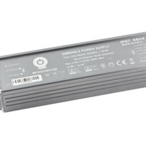 1-10V Dimbare LED sheets driver 168 watt 12 volt 12,5 ampere - IP67