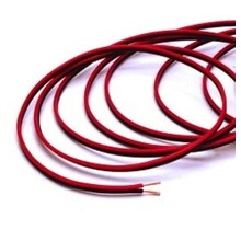 2 aderige led sheets aansluitkabel 1,5 kwadraat - 50 meter zwart rood