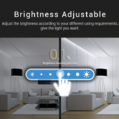 RGBCCT LED sheets wanddimmer – Draadloos - Miboxer B0