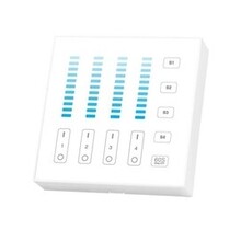 Witte LED sheets wanddimmer voor enkel kleurige LED – Draadloos - B5 - Wit