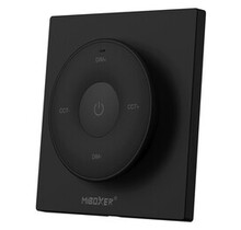 Zwarte enkel kleurige LED sheets wanddimmer – Draadloos – Miboxer K2-B