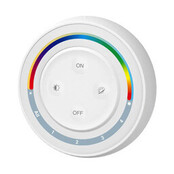 LED sheets draadloze wanddimmer 4 zone voor RGBW, RGBWW, RGBCCT - Miboxer S2W+