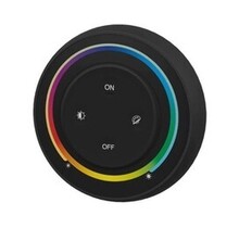 LED sheets draadloze dimmer voor RGBW, RGBWW, RGBCCT - Miboxer S2 zwart