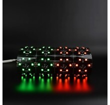 DIGILED LED sheet Flexibel - 192 LED - 5500 LM - RGB - Dimbaar - 24 volt IP20 - 24,5 x 49cm - Koppelbaar LED Sheet