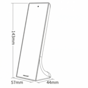 Design LED sheet afstandsbediening tafelmodel + Zwarte wandhouder voor ieder type LED – 3 zones – Miboxer Y3