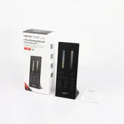 Design LED sheet afstandsbediening tafelmodel + Zwarte wandhouder Dual White CCT LED – 3 zones – Miboxer Y2