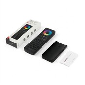 Zwarte LED sheet afstandsbediening voor ieder type LED – 8 zones – C8 ZWART