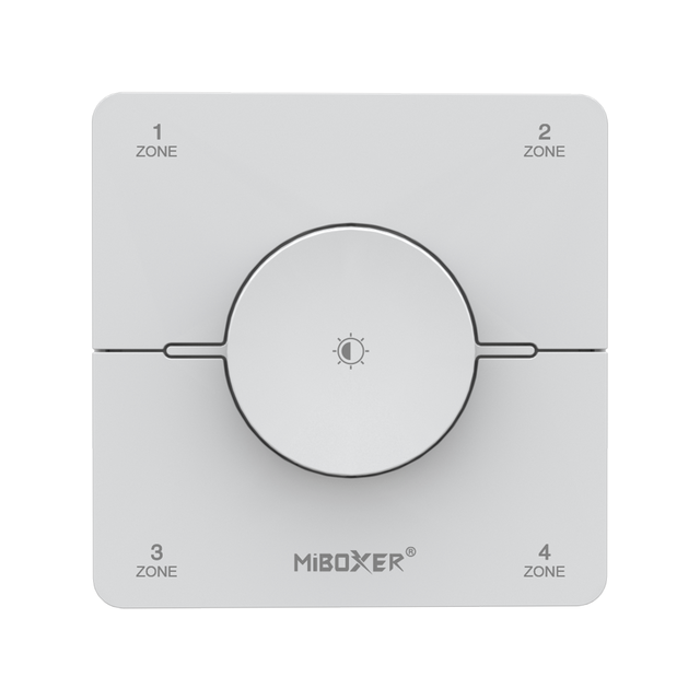 Dual white wanddimmer voor LED sheets - Draadloos - Miboxer K0S-WIT