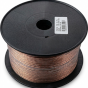 2 aderige led sheets aansluitkabel 0,75 kwadraat - 1 meter transparant