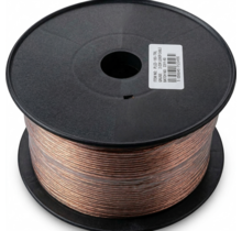 2 aderige led sheets aansluitkabel 0,75 kwadraat - 1 meter transparant