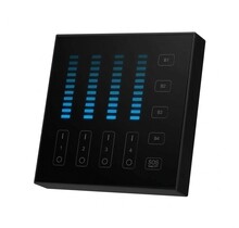 Zwarte LED sheets wanddimmer voor enkel kleurige LED – Draadloos - B5-B