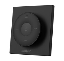 Zwarte enkel kleurige LED sheets wanddimmer – Draadloos – Miboxer K2-B