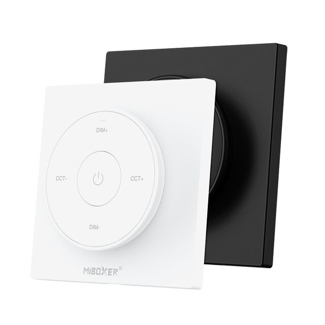 Witte enkel kleurige LED sheets wanddimmer – Draadloos – Miboxer K2