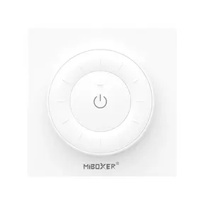LED sheets wanddimmer voor enkel kleurige LED – Draadloos - Miboxer K3 Wit