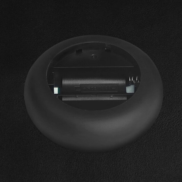 Zwarte Dual white LED sheets wanddimmer – Draadloos 1 zone - Rond model Miboxer S1-B