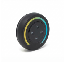 Zwarte Dual white LED sheets wanddimmer – Draadloos 1 zone - Rond model Miboxer S1-B