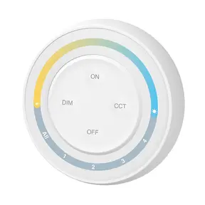 LED sheets draadloze wanddimmer 4 zone voor Dual white - Miboxer S1W+