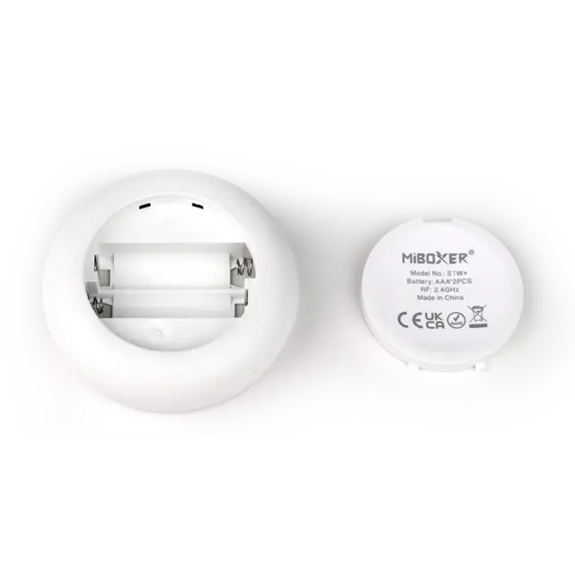 LED sheets draadloze wanddimmer 4 zone voor Dual white - Miboxer S1W+