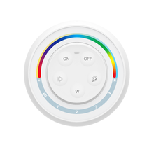 LED sheets draadloze wanddimmer 4 zone voor RGBW, RGBWW, RGBCCT - Miboxer S2W+