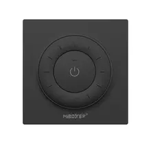 Zwarte design LED sheets wanddimmer – Draadloos – Miboxer K3