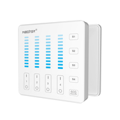 Witte LED sheets wanddimmer voor enkel kleurige LED – Draadloos - B5 - Wit