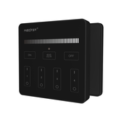 Zwarte LED sheets wanddimmer voor enkel kleurige LED – Draadloos - B1-B