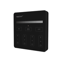 Zwarte LED sheets wanddimmer voor enkel kleurige LED – Draadloos - B1-B