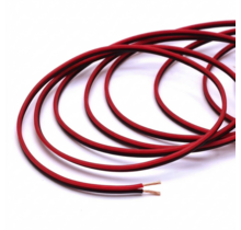 2 aderige led sheets aansluitkabel 1,5 kwadraat - 50 meter zwart rood