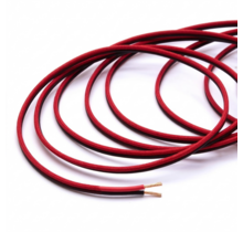 2 aderige led sheets aansluitkabel 1,5 kwadraat - 100 meter zwart rood