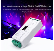DMX Controller 512 4-Kanaal 12-24V MiBOXER D4-CX vcoor LED sheets