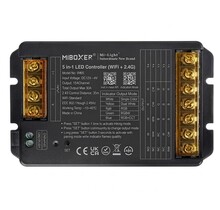 TUYA LED sheet aansturing 5 in 1 - Single Color/Dual White/RGB/RGBW/RGBWW/RGBCCT LED strips 12-24-48v - HW5 - Max 30 ampere