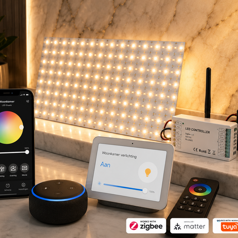 Zijn LED sheets geschikt voor smart home