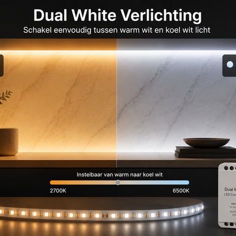 Wat is dual white verlichting
