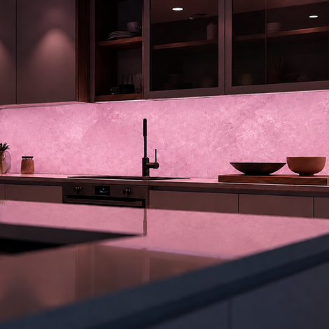 LED achterwand verlichting