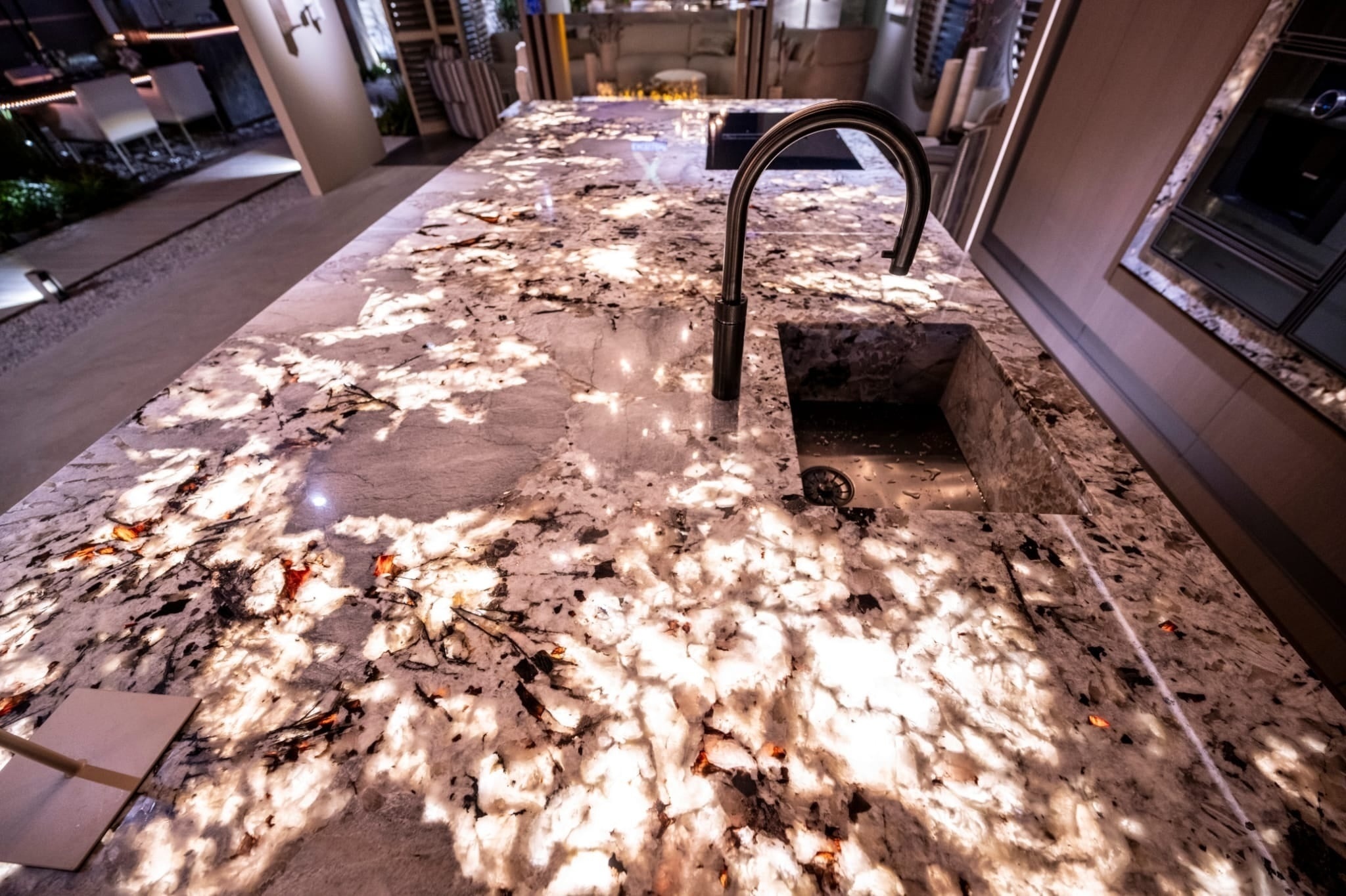 LED sheet demokeuken voor zakelijke klant