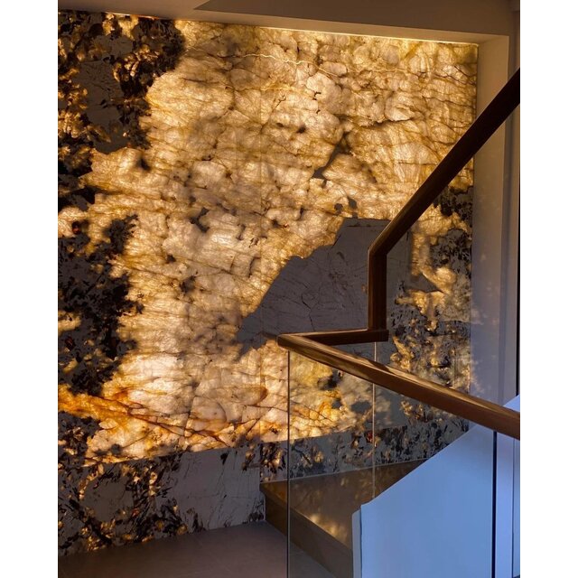 LED Sheet 25x100cm warm wit 3000K 48W – Koppelbare LED verlichting voor natuursteen